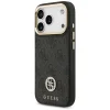 iPhone 17 Pro Guess 4G Strass Logo & Big Strap Metal Buttons MagSafe tok Fekete thumbnail