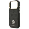 iPhone 17 Pro Guess 4G Strass Logo & Big Strap Metal Buttons MagSafe tok Fekete thumbnail