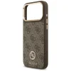 iPhone 17 Pro Max Guess 4G Strass Logo & Big Strap Metal Buttons MagSafe tok barna thumbnail