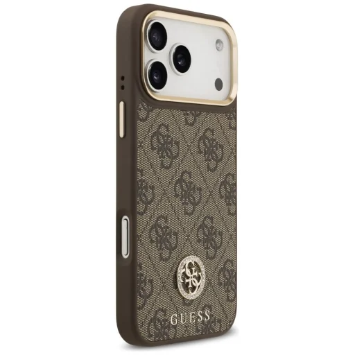 iPhone 17 Pro Max Guess 4G Strass Logo & Big Strap Metal Buttons MagSafe tok barna - 2