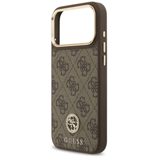 iPhone 17 Pro Max Guess 4G Strass Logo & Big Strap Metal Buttons MagSafe tok barna - 7