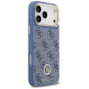 iPhone 17 Pro Max Guess 4G Strass Logo & Big Strap Metal Buttons MagSafe kék tok thumbnail