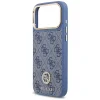 iPhone 17 Pro Max Guess 4G Strass Logo & Big Strap Metal Buttons MagSafe kék tok thumbnail