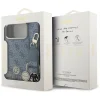 iPhone 17 Pro Max Guess 4G Strass Logo & Big Strap Metal Buttons MagSafe kék tok thumbnail