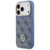 iPhone 17 Pro Guess 4G Strass Logo & Big Strap Metal Buttons MagSafe tok Kék thumbnail