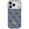 iPhone 17 Pro Guess 4G Strass Logo & Big Strap Metal Buttons MagSafe tok Kék thumbnail