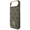 iPhone 17 Air Guess 4G Strass Logo & Big Strap Metal Buttons MagSafe tok Barna tok thumbnail