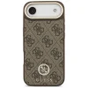 iPhone 17 Air Guess 4G Strass Logo & Big Strap Metal Buttons MagSafe tok Barna tok thumbnail