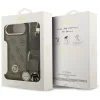 iPhone 17 Air Guess 4G Strass Logo & Big Strap Metal Buttons MagSafe tok Barna tok thumbnail