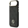 iPhone 17 Air Guess 4G Strass Logo & Big Strap Metal Buttons MagSafe tok fekete thumbnail