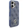 iPhone 17 Guess 4G Strass Logo & Big Strap Metal Buttons MagSafe tok kék thumbnail