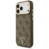 iPhone 17 Pro Max Guess 4G Triangle Logo & Big Strap Metal Buttons MagSafe Barna tok thumbnail