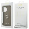 iPhone 17 Pro Guess Grained Big 4G Classic Logo barna tok thumbnail