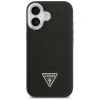 iPhone 17 Guess Grained Triangle Logo MagSafe tok fekete, thumbnail