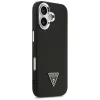 iPhone 17 Guess Grained Triangle Logo MagSafe tok fekete, thumbnail