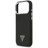 iPhone 17 Pro Guess Grained Triangle Logo MagSafe tok fekete, thumbnail