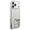 iPhone 17 Pro Max Guess Liq. Glitter Charms Ezüst tok thumbnail