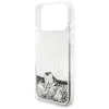 iPhone 17 Pro Max Guess Liq. Glitter Charms Ezüst tok thumbnail