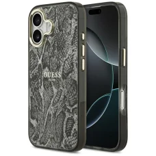 iPhone 17 Guess Python mintás MagSafe tok Fekete