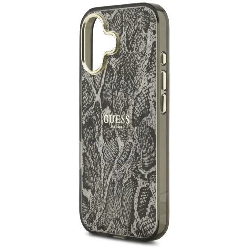 iPhone 17 Guess Python mintás MagSafe tok Fekete - 6