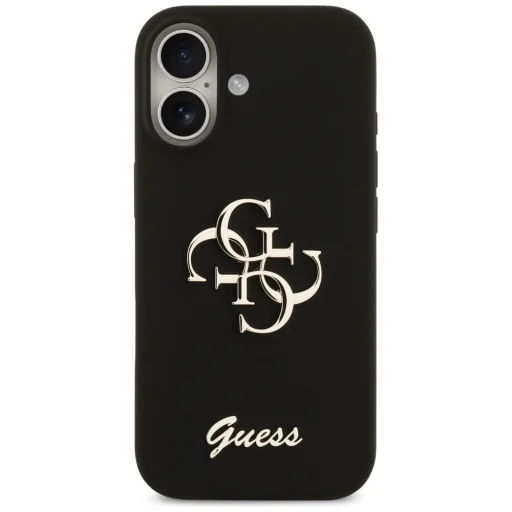 iPhone 17 Guess Szilikon Big 4G Script tok fekete - 3