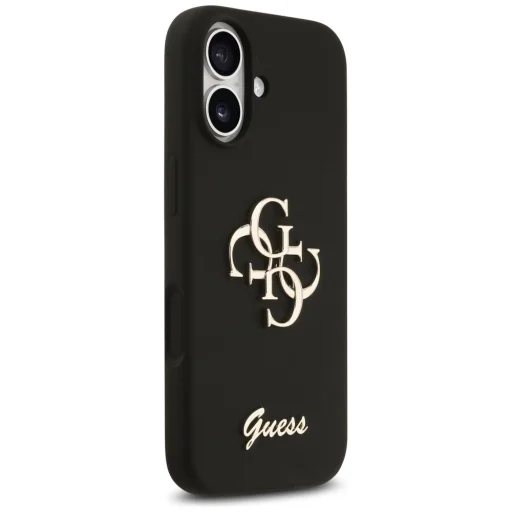 iPhone 17 Guess Szilikon Big 4G Script tok fekete - 4