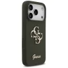 iPhone 17 Pro Guess Silicone Big 4G Script tok khaki thumbnail