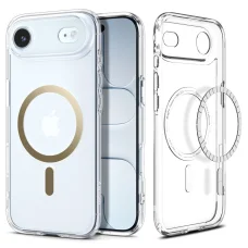 iPhone 17 Air Spigen Ultra Hybrid Mag Magsafe átlátszó/arany tok