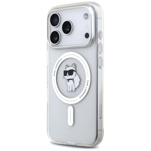iPhone 17 Pro Max Karl Lagerfeld IML Choupette MagSafe puzdro Priehľadné - 2