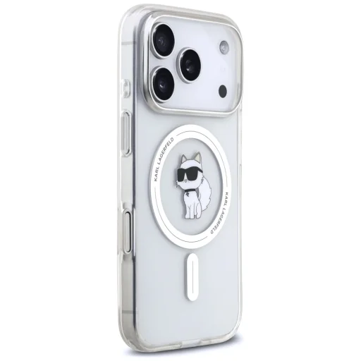 iPhone 17 Pro Max Karl Lagerfeld IML Choupette MagSafe puzdro Priehľadné - 4