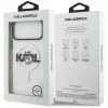 iPhone 17 Pro Karl Lagerfeld IML Choupette Sketch Logo MagSafe tok átlátszó thumbnail