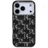 iPhone 17 Pro Max Karl Lagerfeld IML KL Monogram MagSafe tok Fekete thumbnail