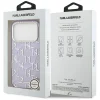 iPhone 17 Pro Karl Lagerfeld IML KL Monogram MagSafe tok Lila thumbnail