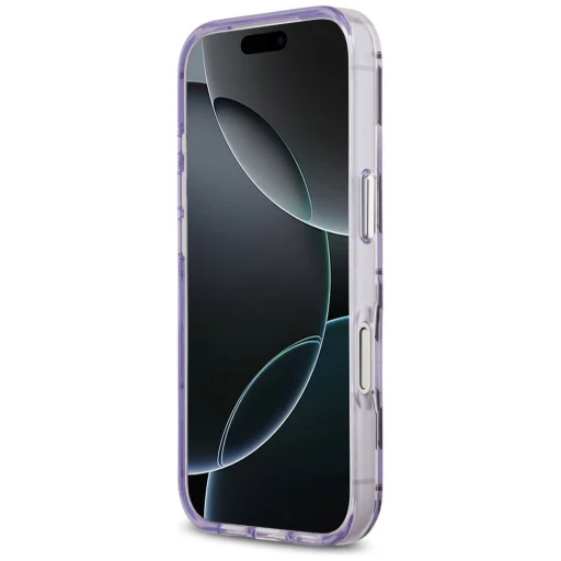 iPhone 17 Pro Karl Lagerfeld IML KL Monogram MagSafe tok Lila - 5