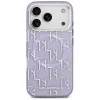 iPhone 17 Pro Karl Lagerfeld IML KL Monogram MagSafe tok Lila thumbnail