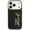 iPhone 17 Pro Karl Lagerfeld Karl Script Logo fekete tok thumbnail