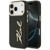 iPhone 17 Pro Karl Lagerfeld Karl Script Logo fekete tok