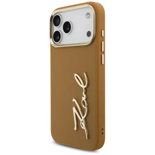 iPhone 17 Pro Max Karl Lagerfeld Karl Script Logo barna tok - 2