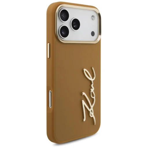 iPhone 17 Pro Max Karl Lagerfeld Karl Script Logo barna tok - 4