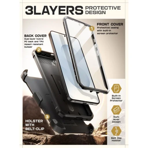 Supcase Unicorn Beetle Pro Galaxy S25 Fe Black - 5