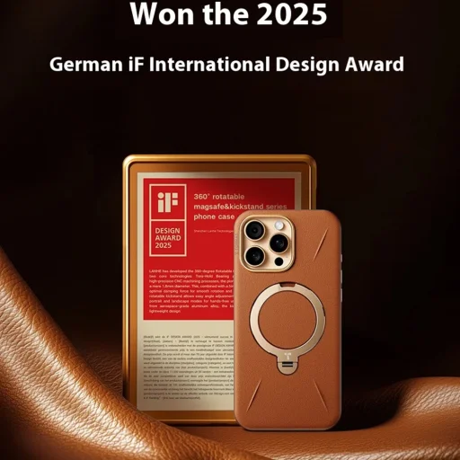 iPhone 17 Pro Torras QPRO Leather Series - Barna tok - 6