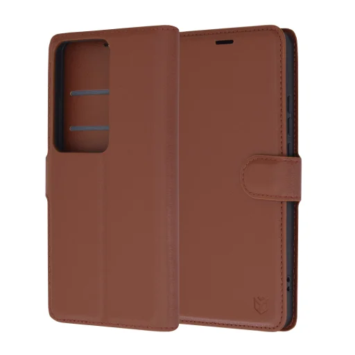 Oppo Reno11 F Barna Techsuit - Leather Folio tok - 6