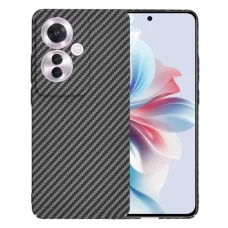 Oppo Reno11 F Fekete Techsuit Carbonite FiberShell tok