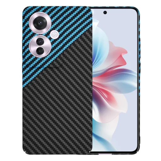 Oppo Reno11 F Blue Pulse Techsuit - Carbonite FiberShell. tok - 1