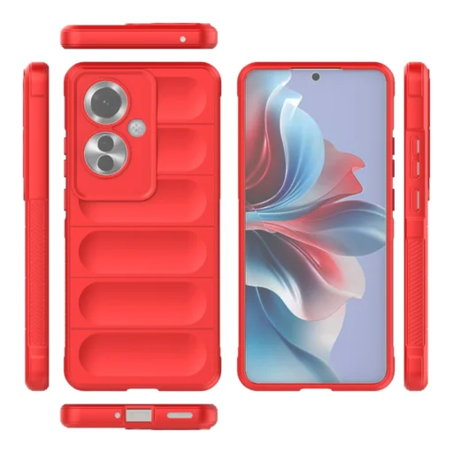 Oppo Reno11 F Techsuit - Magic Shield - Piros tok - 2
