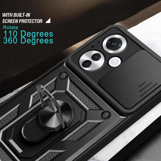 Oppo Reno11 F Rose Gold Techsuit - CamShield Series tok - 5