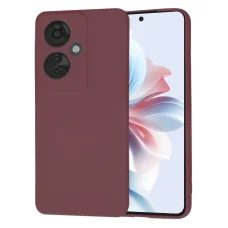 Oppo Reno11 F Plum Red Techsuit - SoftFlex tok