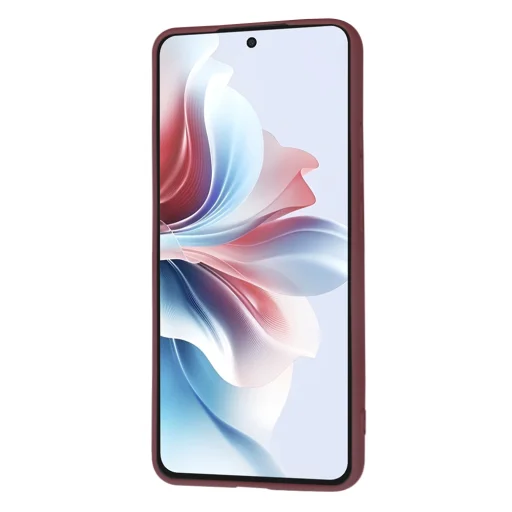 Oppo Reno11 F Plum Red Techsuit - SoftFlex tok - 2