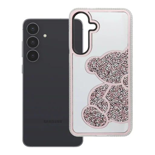 Samsung Galaxy S25 FE puzdro Teddy Bear ružové - 10
