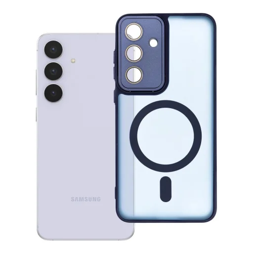 Samsung Galaxy S25 FE puzdro VARIETE MAG COVER kompatibilné s MagSafe, tmavomodrá - 9